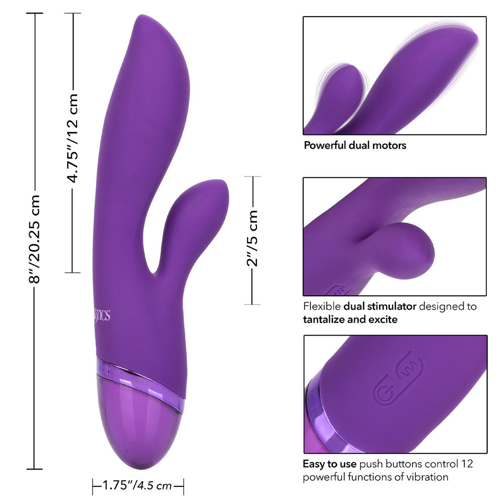 shop aura dual lover rechargeable vibrator