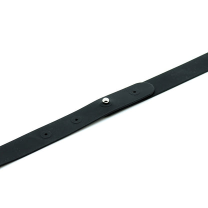 shop black silicone slave collar