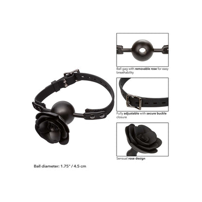 shop calexotics forbidden removable rose gag