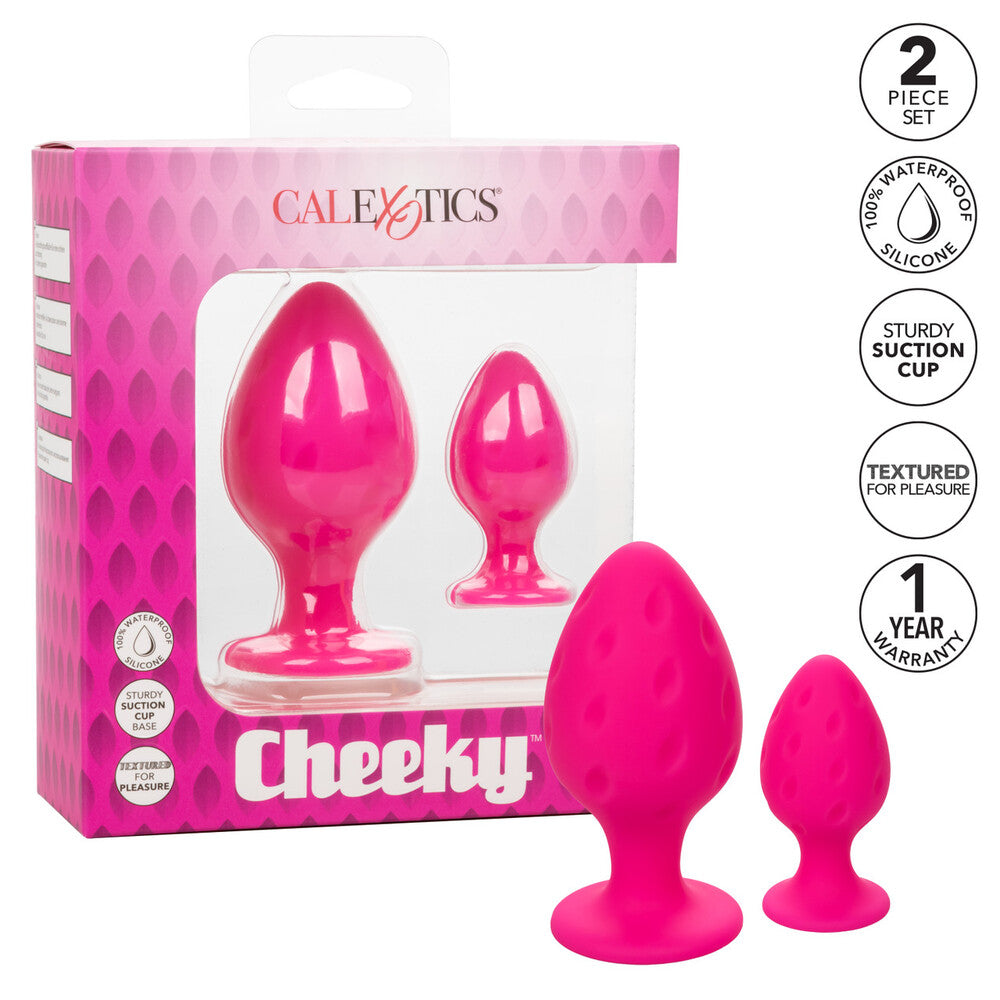 shop cheeky butt plug duo pink