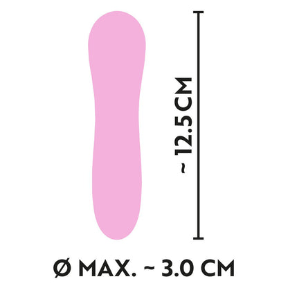 shop cuties silk touch rechargeable mini vibrator pink