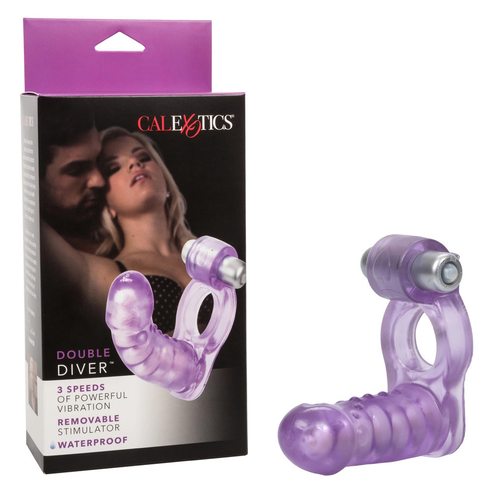 shop double diver vibrating duo penetrator