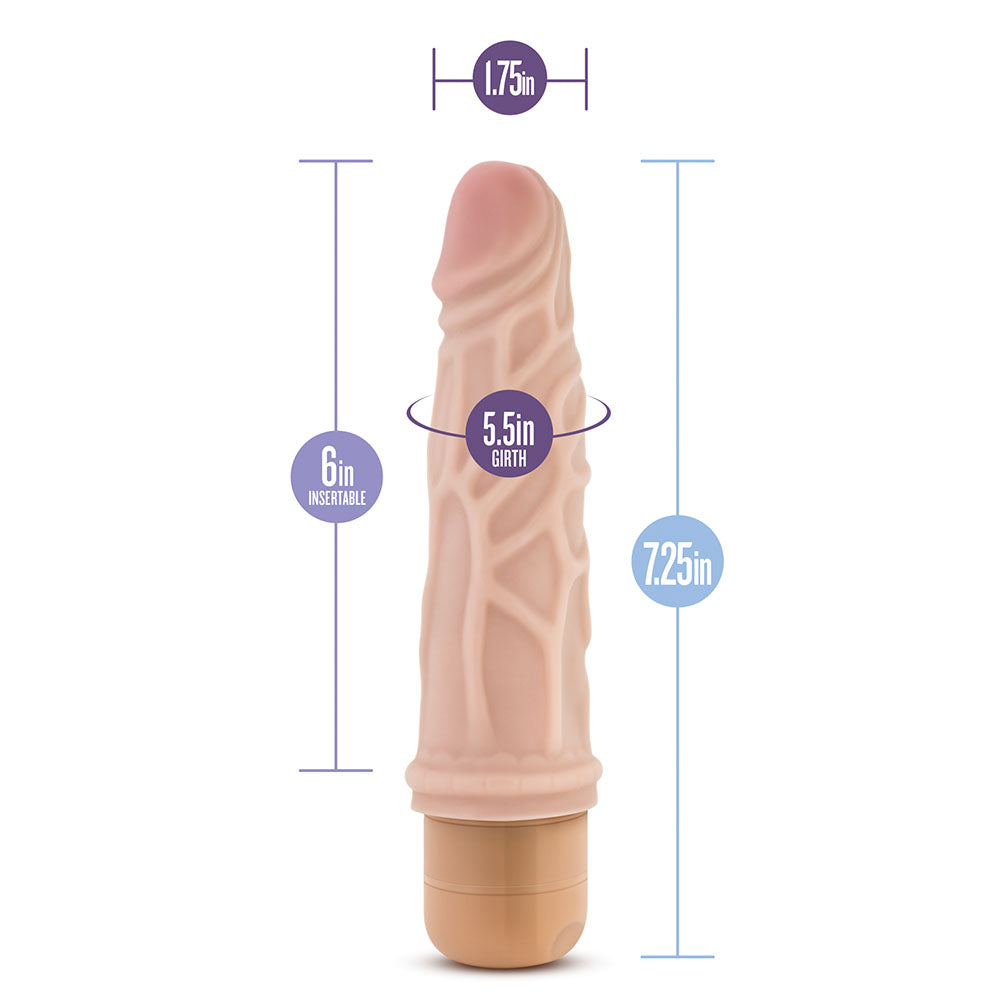 shop dr skin cock vibe 3 vibrating cock 7 25 inches