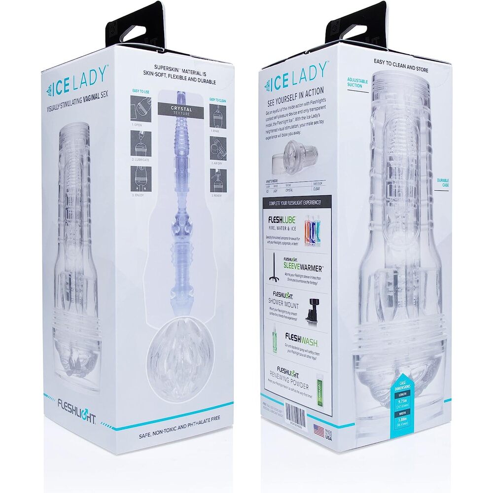 shop fleshlight ice lady crystal masturbator