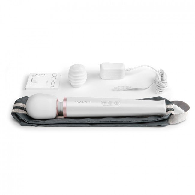shop le wand rechargeable white massager