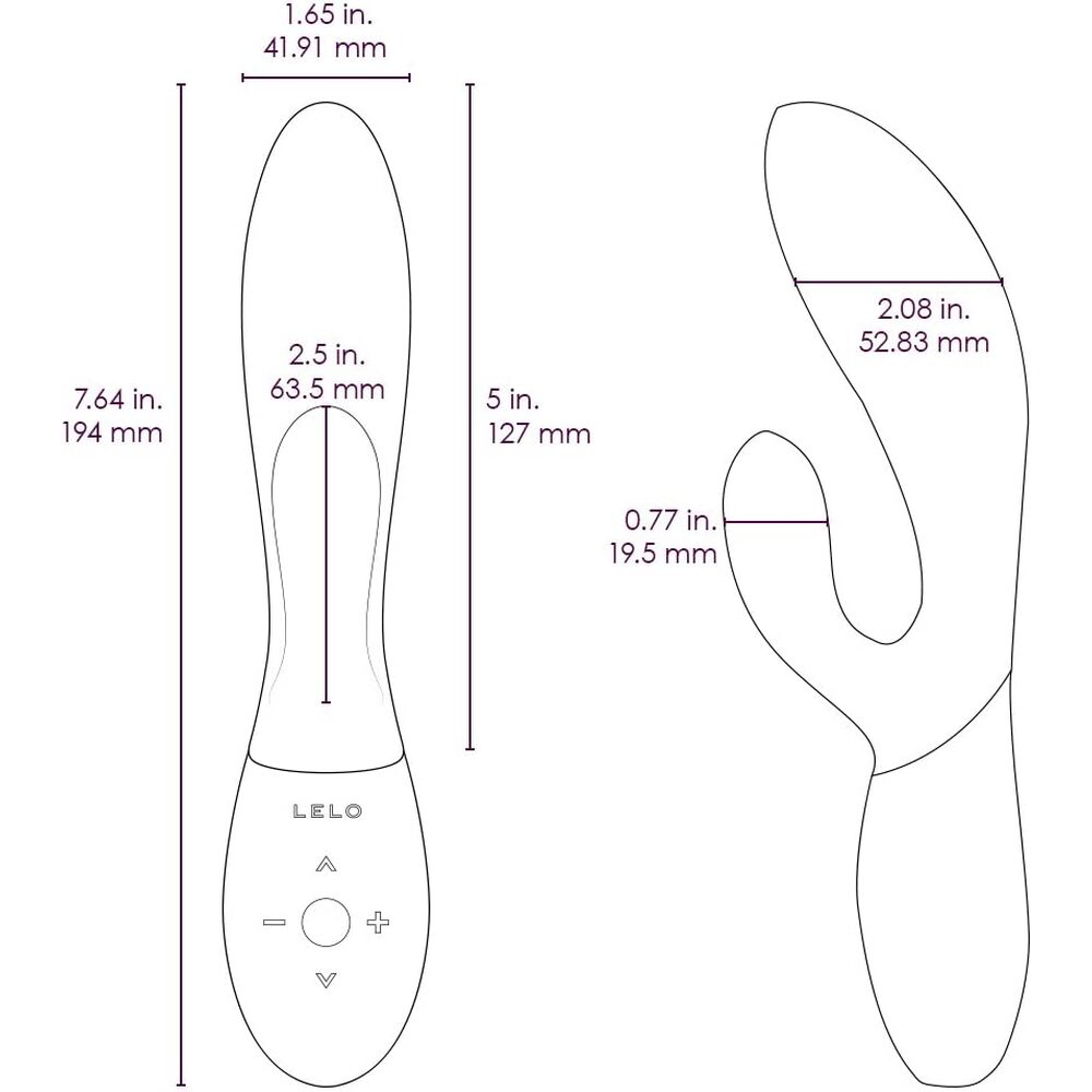 shop lelo ina wave 2 luxury rechargeable vibe plum