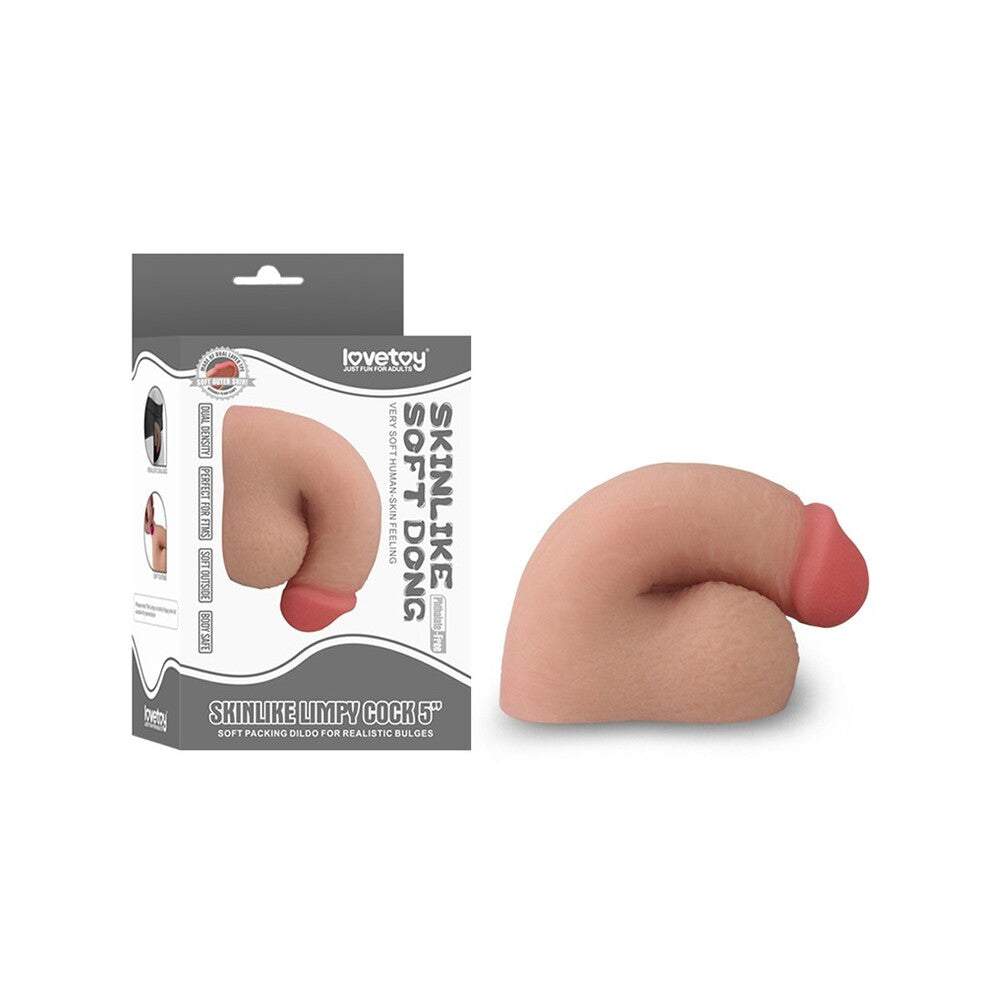 shop lovetoy skinlike limpy cock 5 inches flesh pink