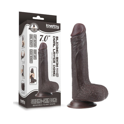 shop lovetoy sliding skin 7 inch dong