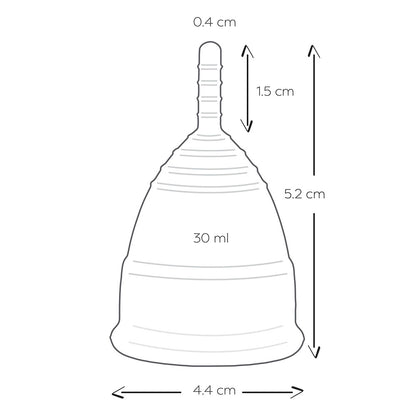 shop mae b intimate health 2 large menstrual cups