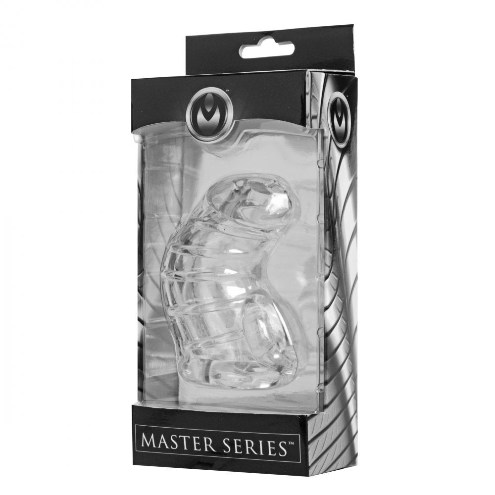shop master series detained soft body chastity cage