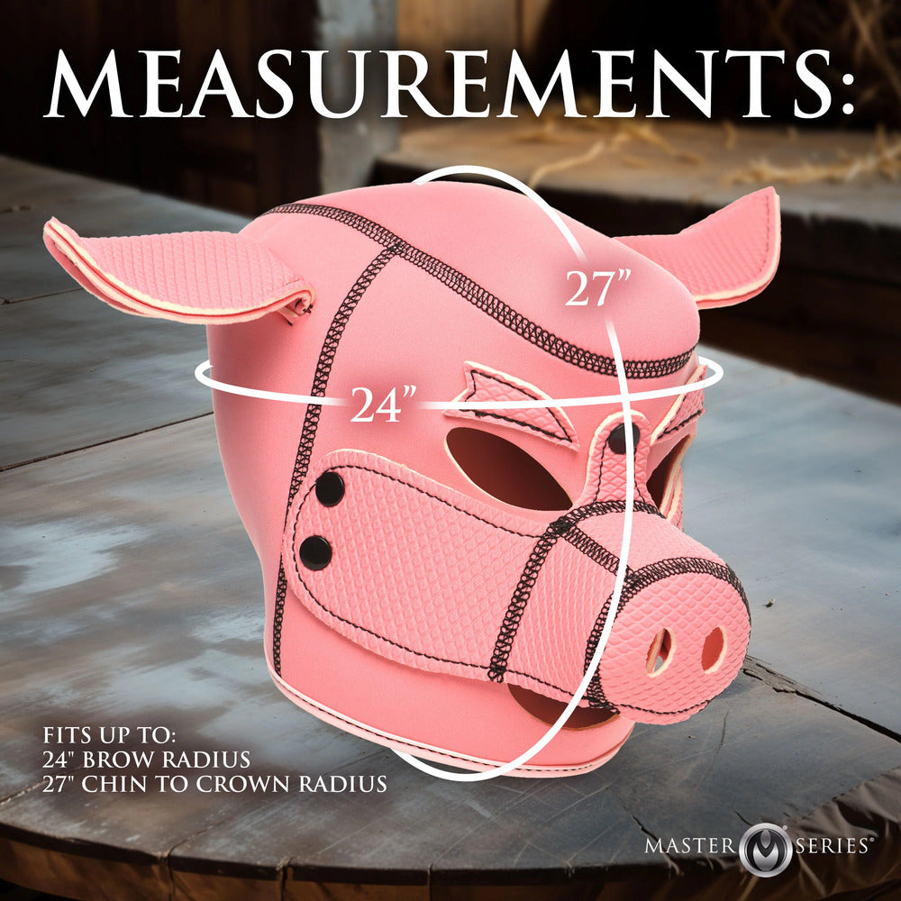 shop master series swine neoprene hood