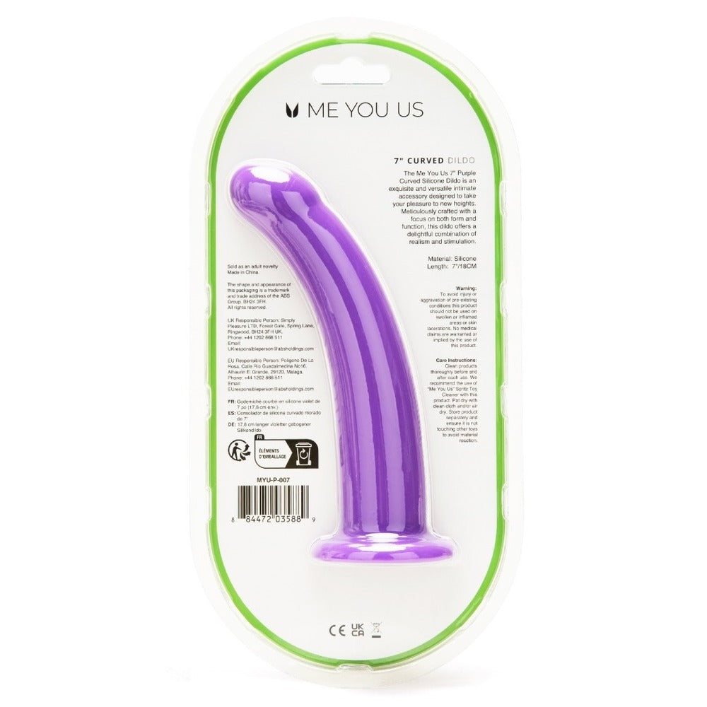 shop me you us 7 inch curved silicone dildo