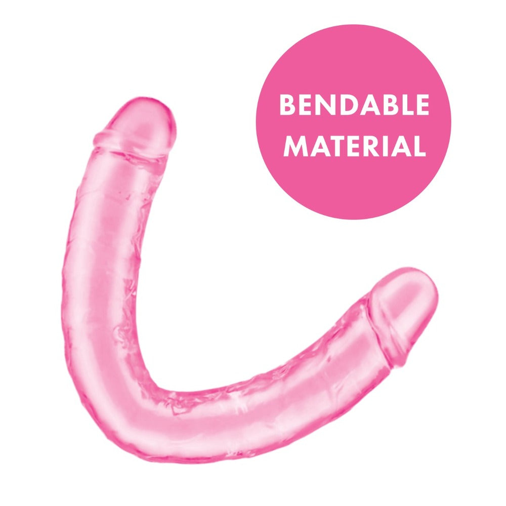 shop me you us ultra double dildo 12 inches pink
