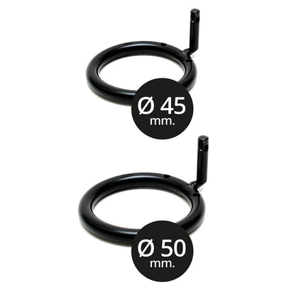 shop opening metal male chastity device with 2 padlocks
