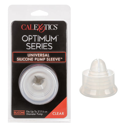 shop optimum series universal silicone pump sleeve clear