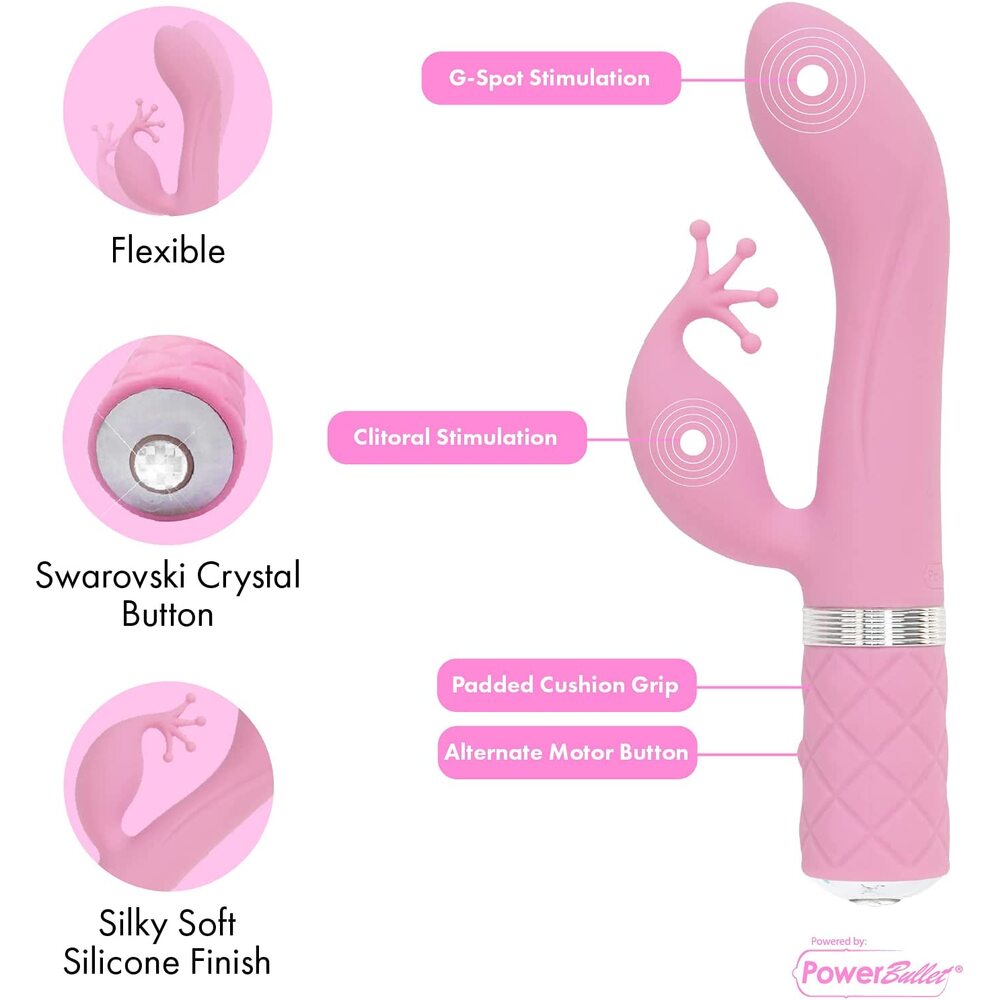 shop pillow talk kinky gspot and clit vibe
