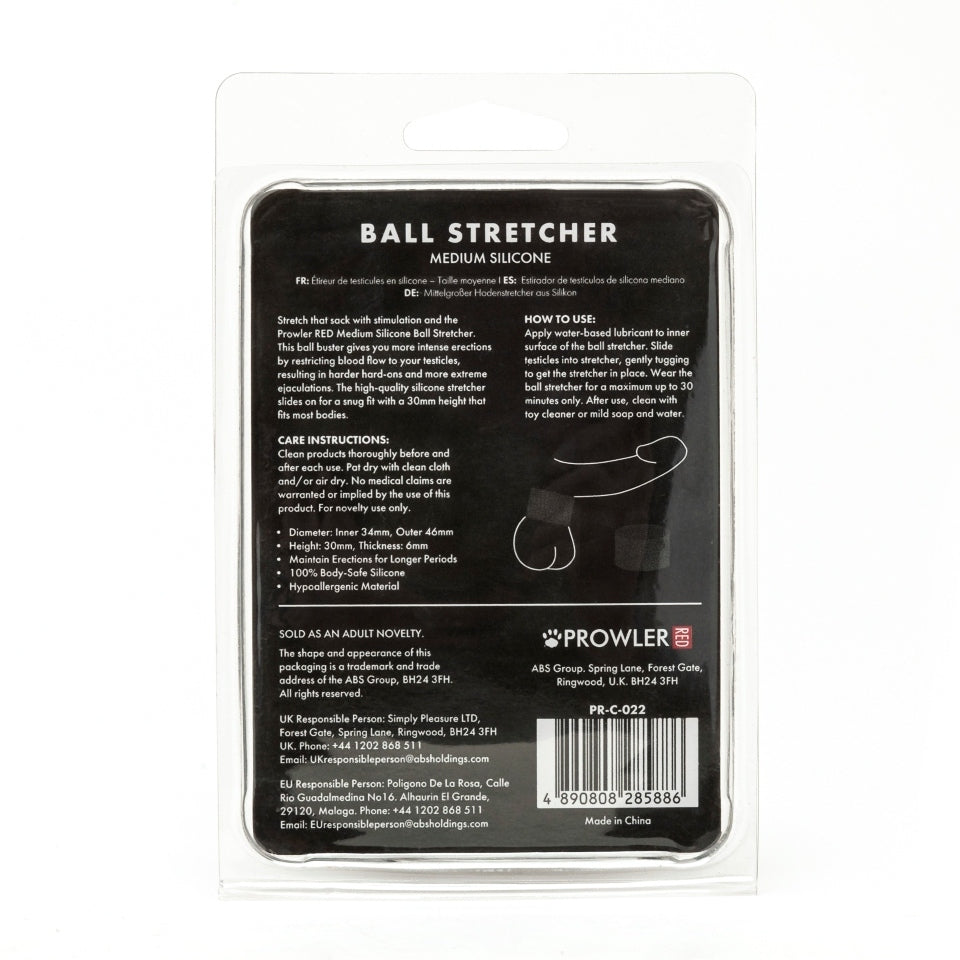 shop prowler red medium silicone ball stretcher
