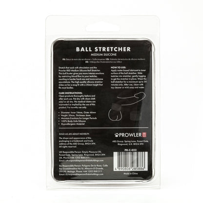 shop prowler red medium silicone ball stretcher