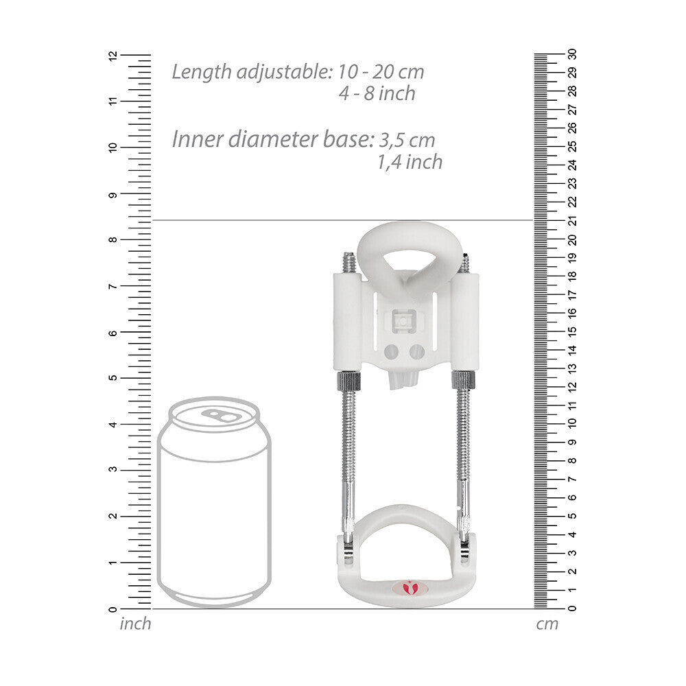 shop pumped penis extender white