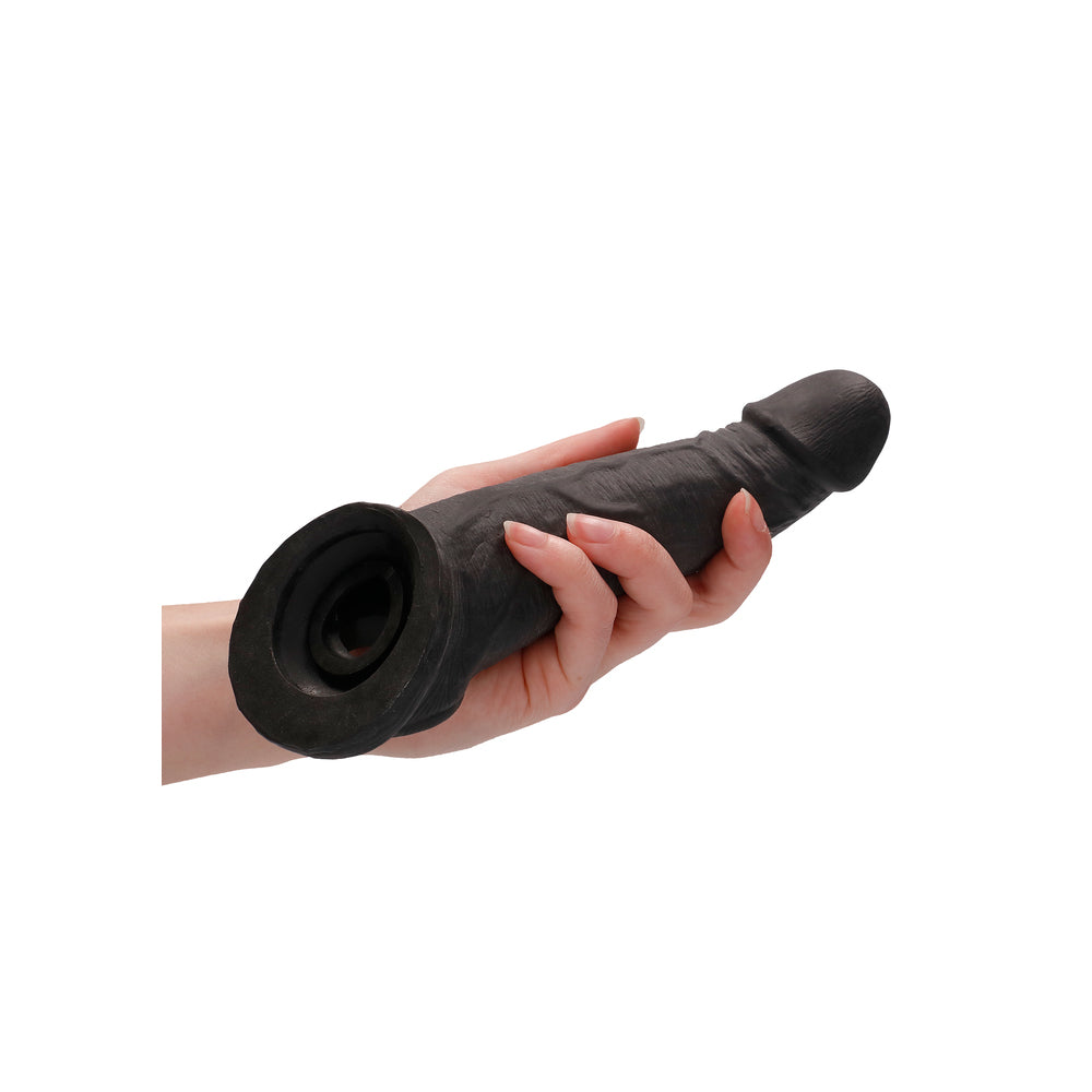 shop realrock 8 inch penis sleeve black