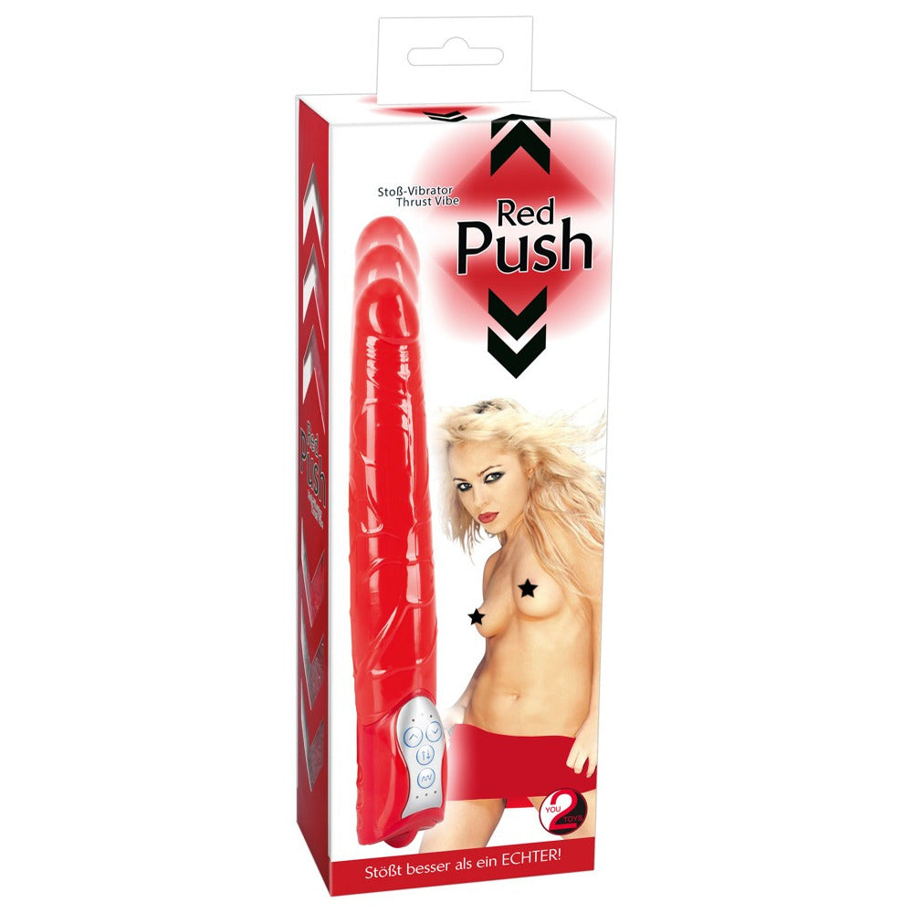 shop red push standard vibrator