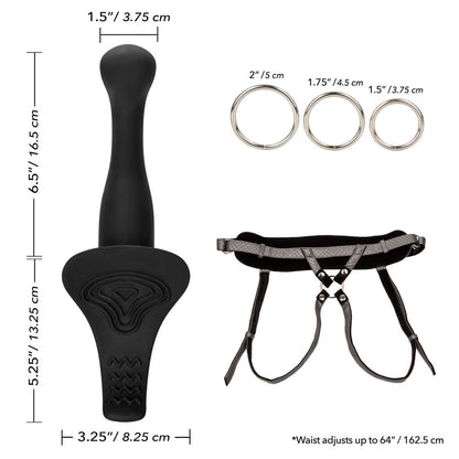 shop the royal vibrating set crotchless strap on plus vibrating probe