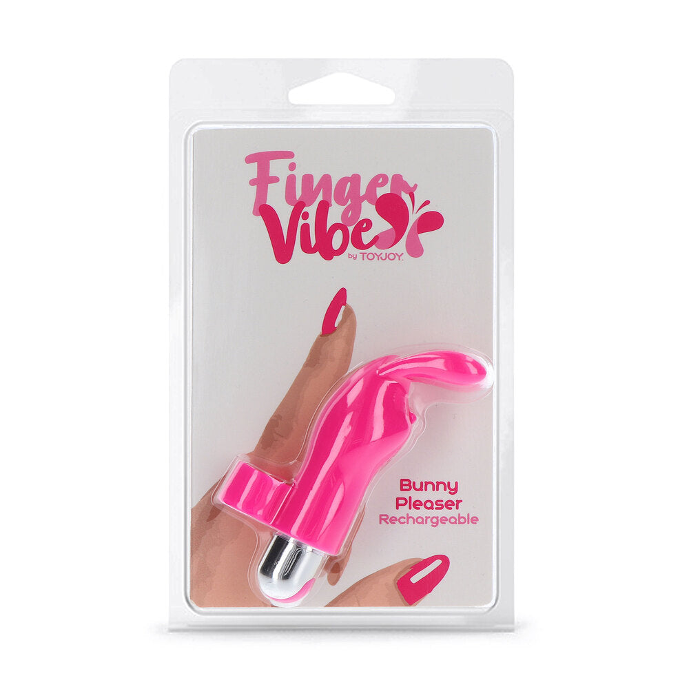 shop toyjoy bunny pleaser rechargeable finger vibe