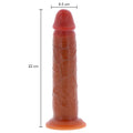 shop toyjoy get real silicone foreskin dong 8 5 inches