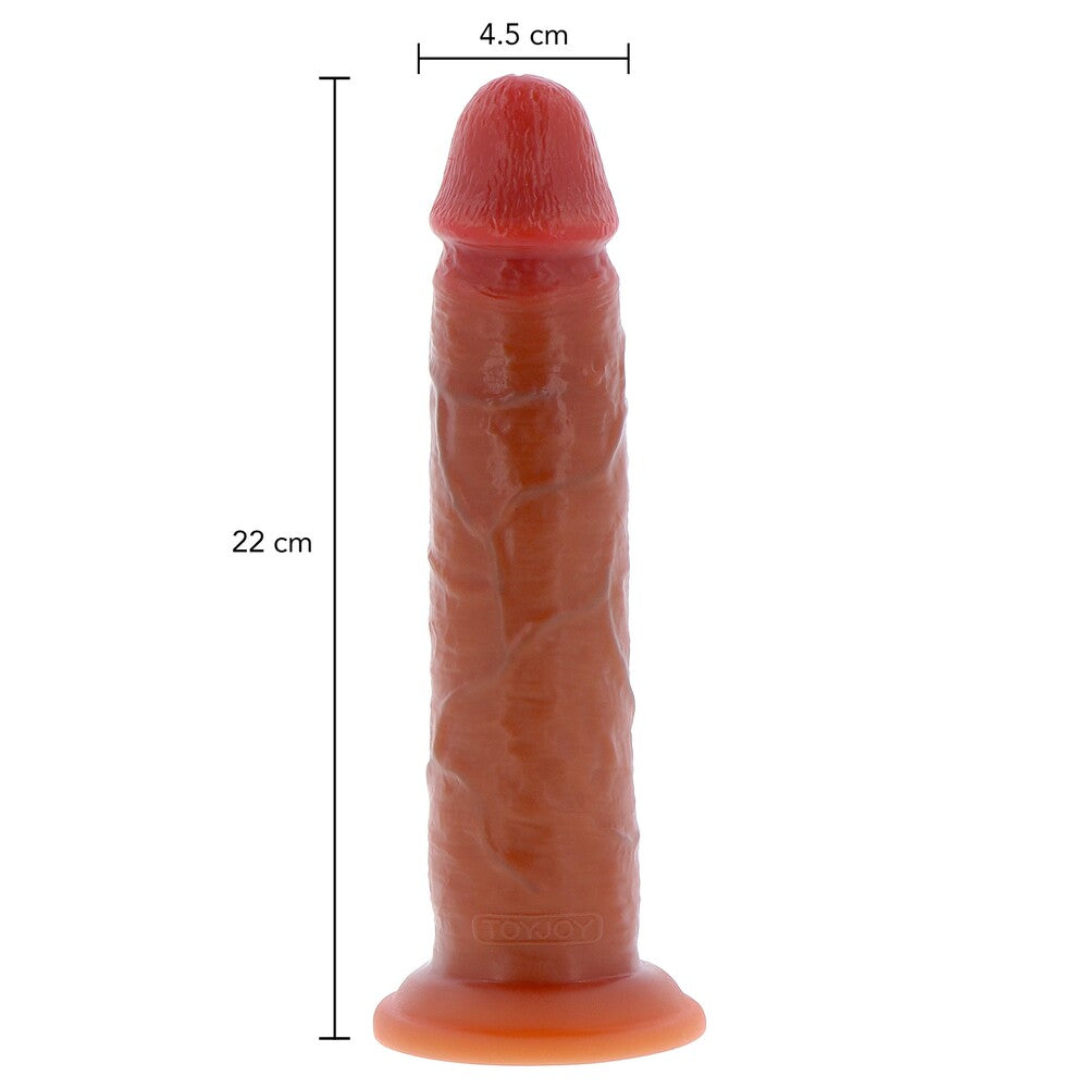 shop toyjoy get real silicone foreskin dong 8 5 inches