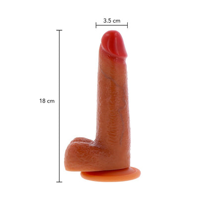 shop toyjoy get real silicone sliding foreskin dildo