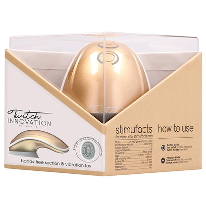 shop twitch gold hands free suction and vibration toy