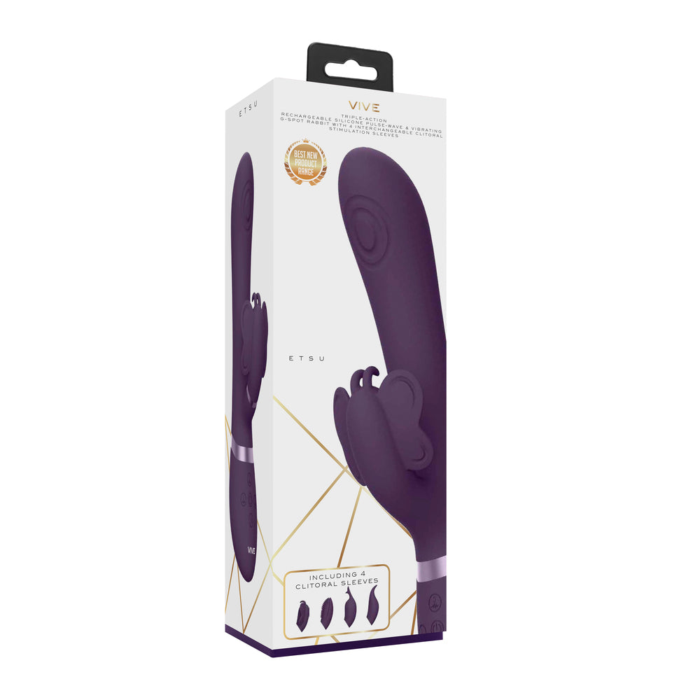 shop vive etsu interchangeable rabbit vibrator purple