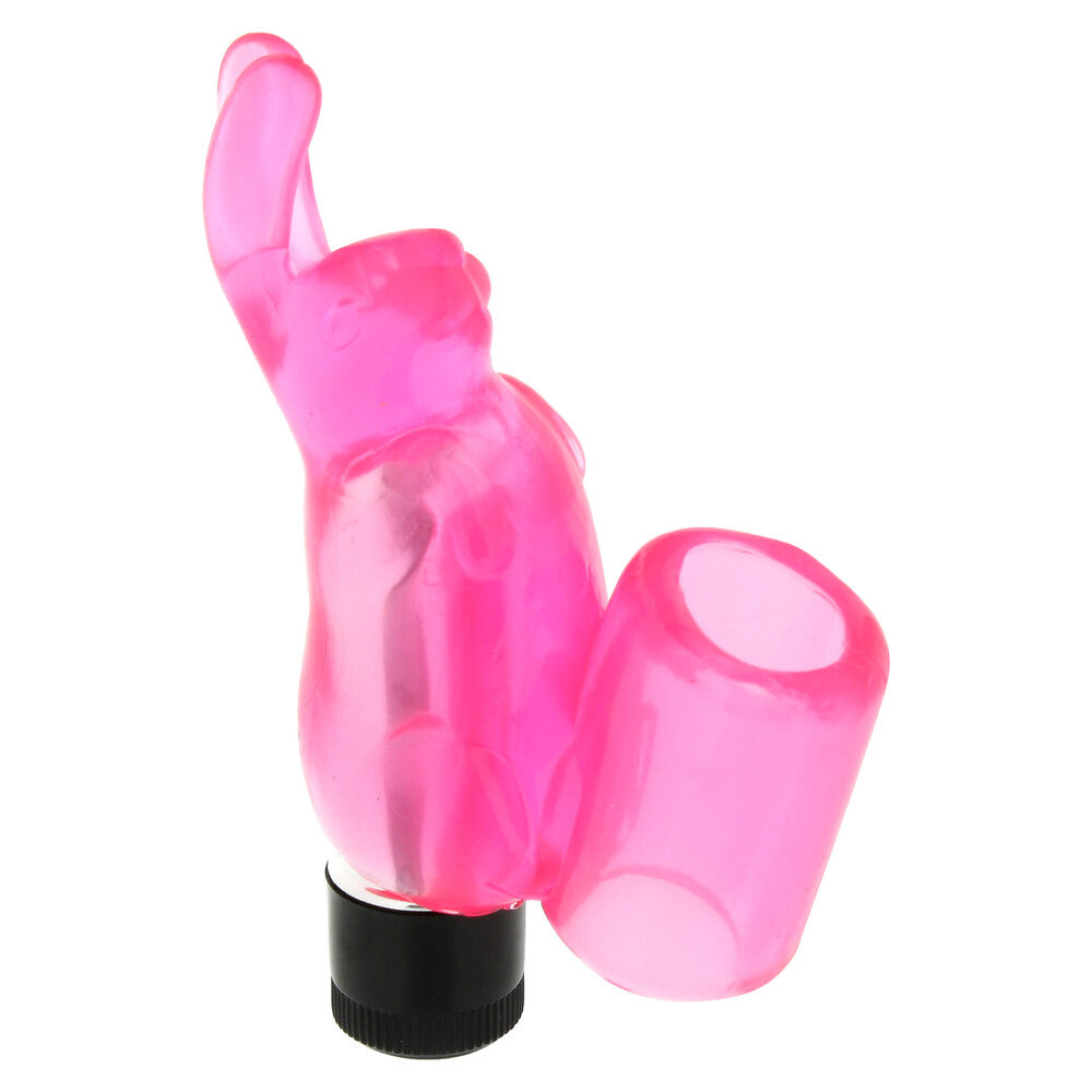 silicone rabbit finger sleeve vibe