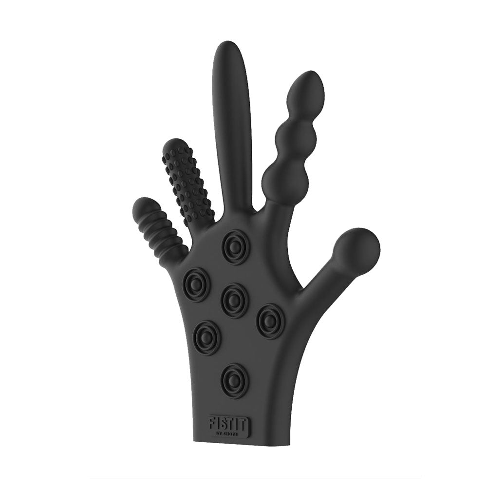 silicone stimulation glove