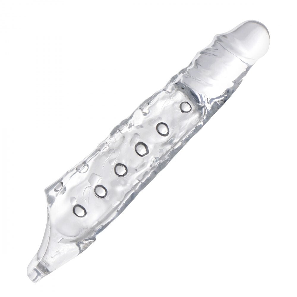 size matters 3 inch clear penis extender sleeve
