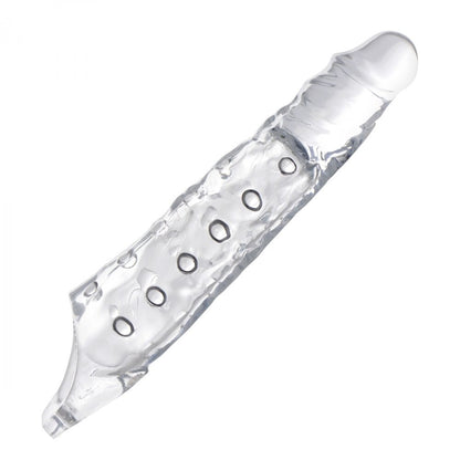 size matters 3 inch clear penis extender sleeve