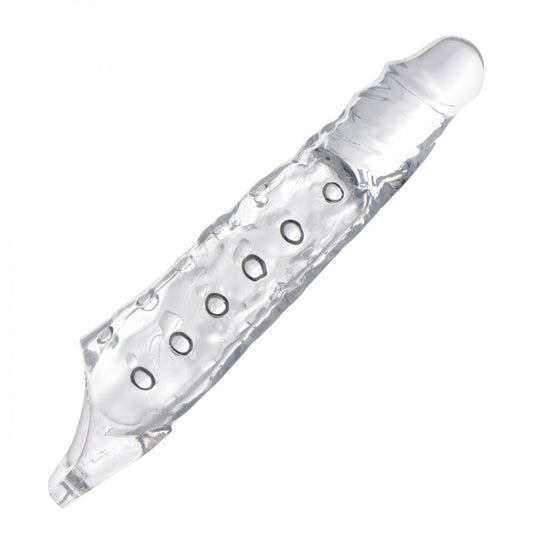 size matters 3 inch clear penis extender sleeve