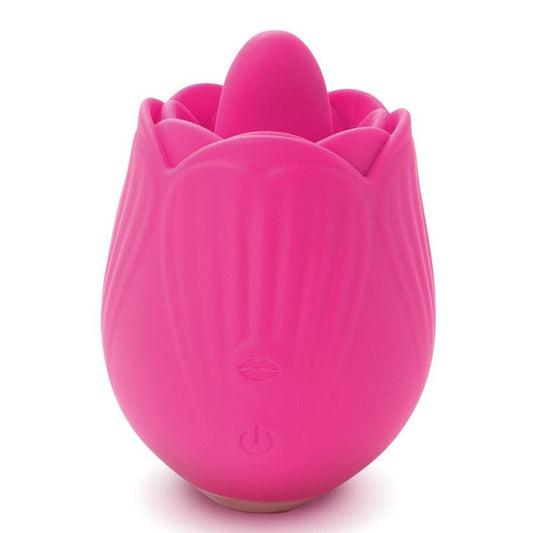 skins rose buddies the rose flix clitoral massager pink