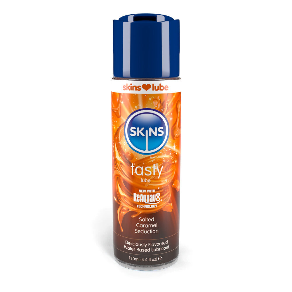 skins salted caramel seduction waterbased lubricant 130ml