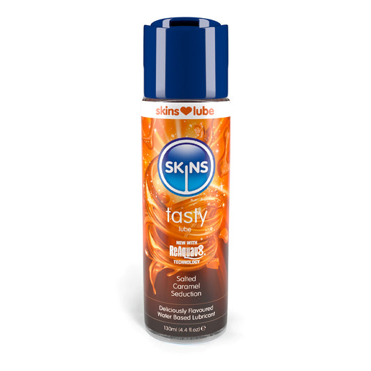 skins salted caramel seduction waterbased lubricant 130ml