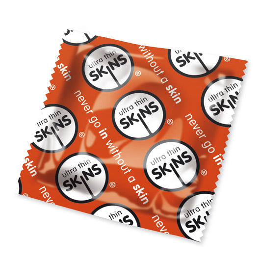 skinscondoms ultra thin x50 red
