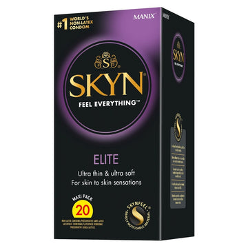 skyn latex free condoms elite 20 pack