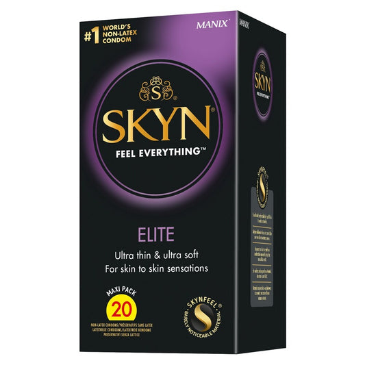 skyn latex free condoms elite 20 pack