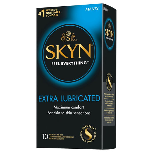 skyn latex free condoms extra lubricated 10 pack