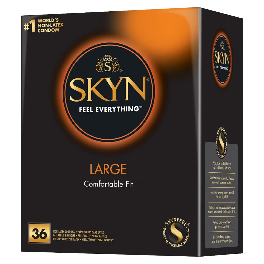 skyn latex free condoms large 36 pack