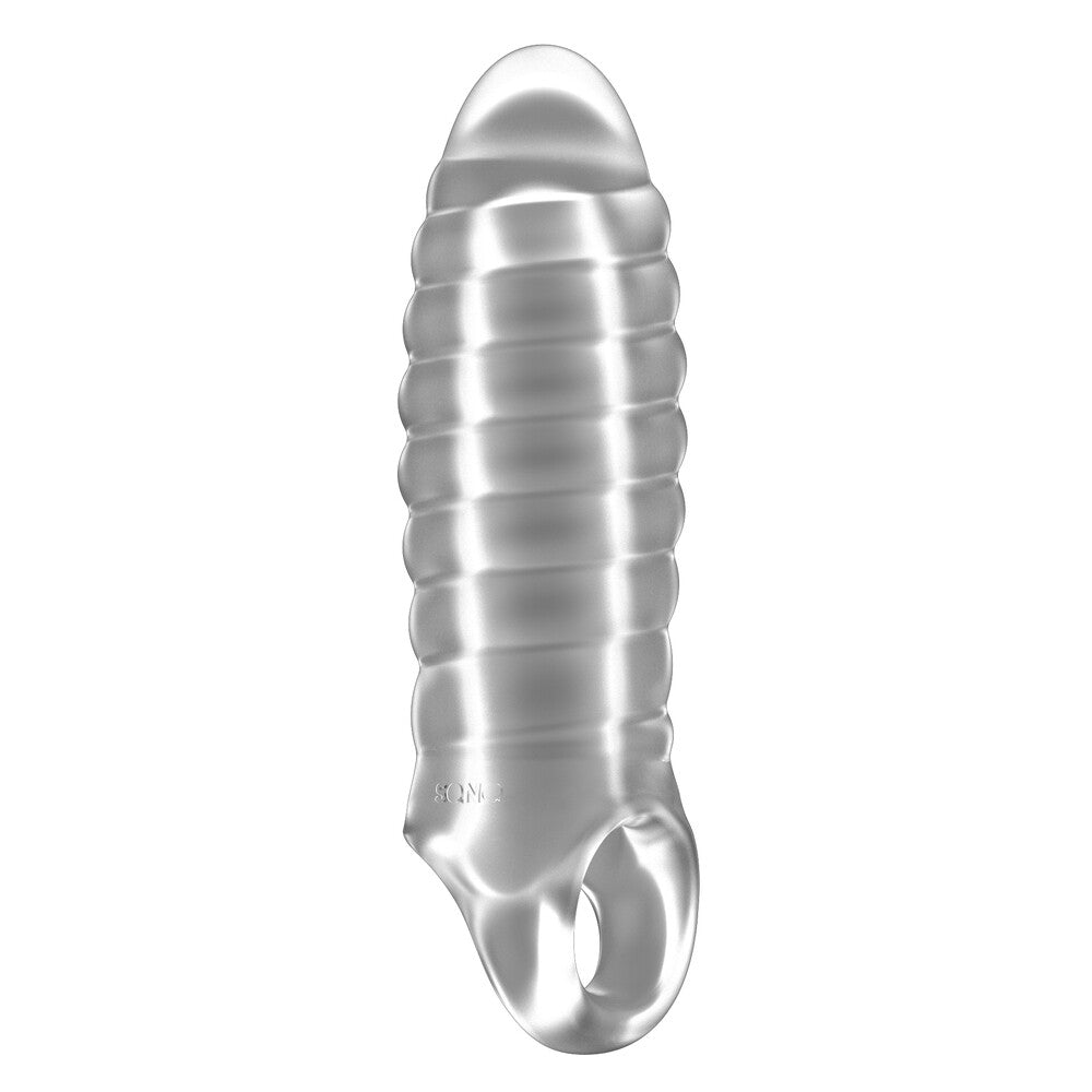 sono no 36 stretchy thick penis extension transparent