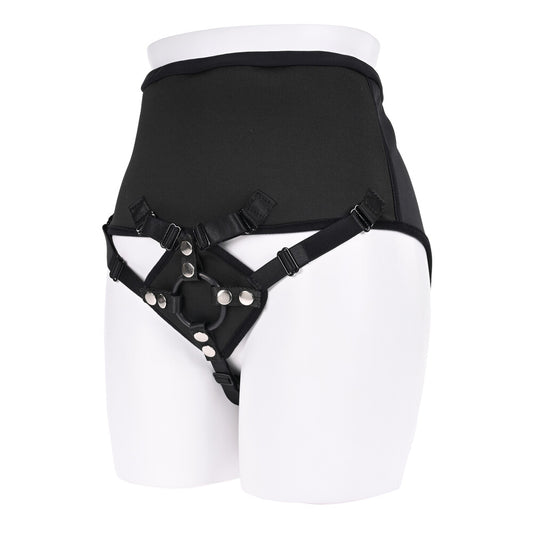 sportsheets high waisted corset strap on