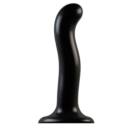 strap on me prostate and g spot curved dildo medium black