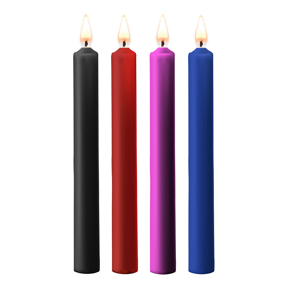 teasing wax candles 4 pack large