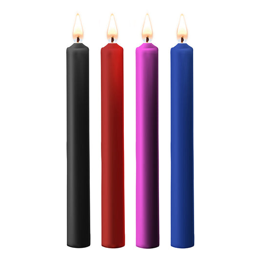 teasing wax candles 4 pack large